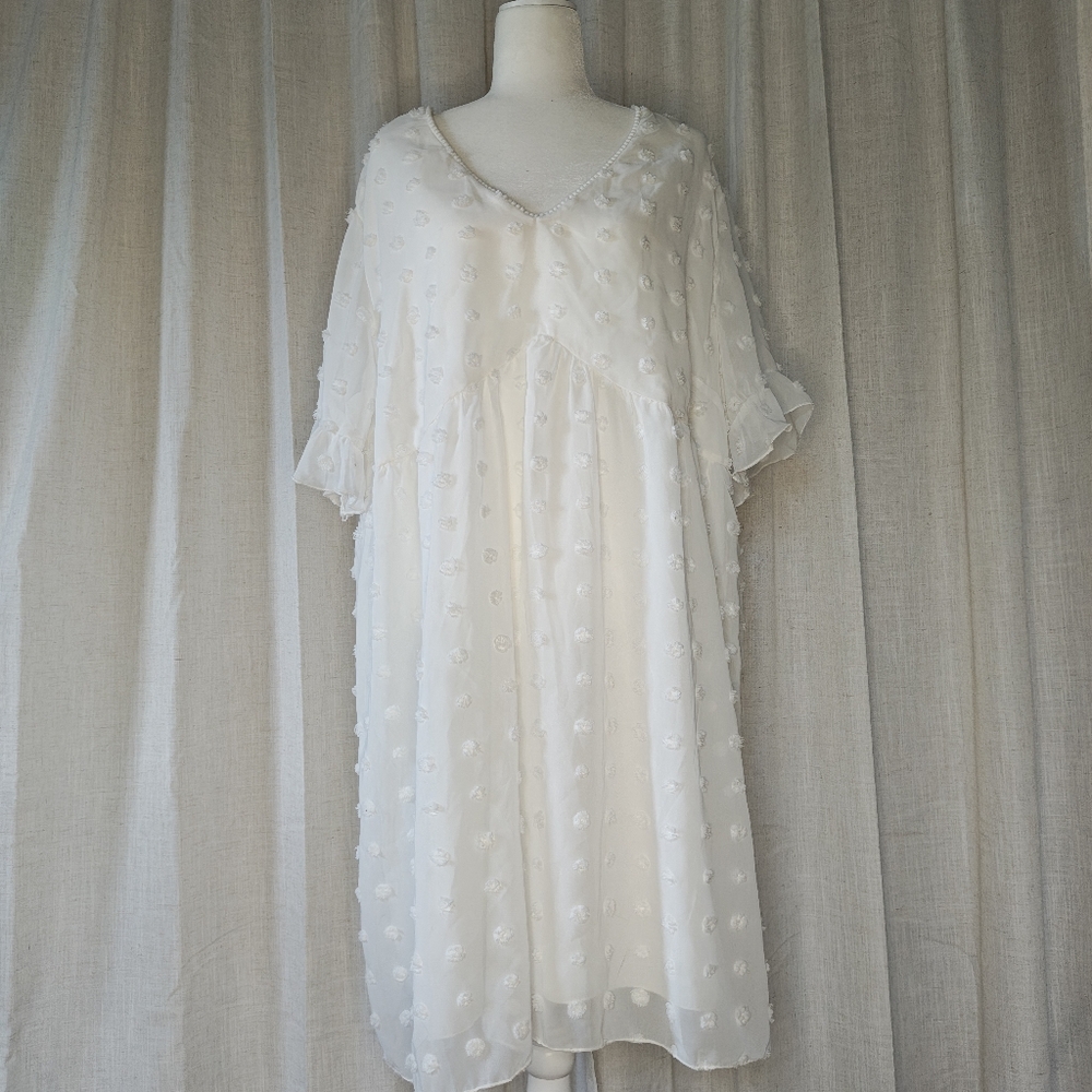 Shein Curve White Top